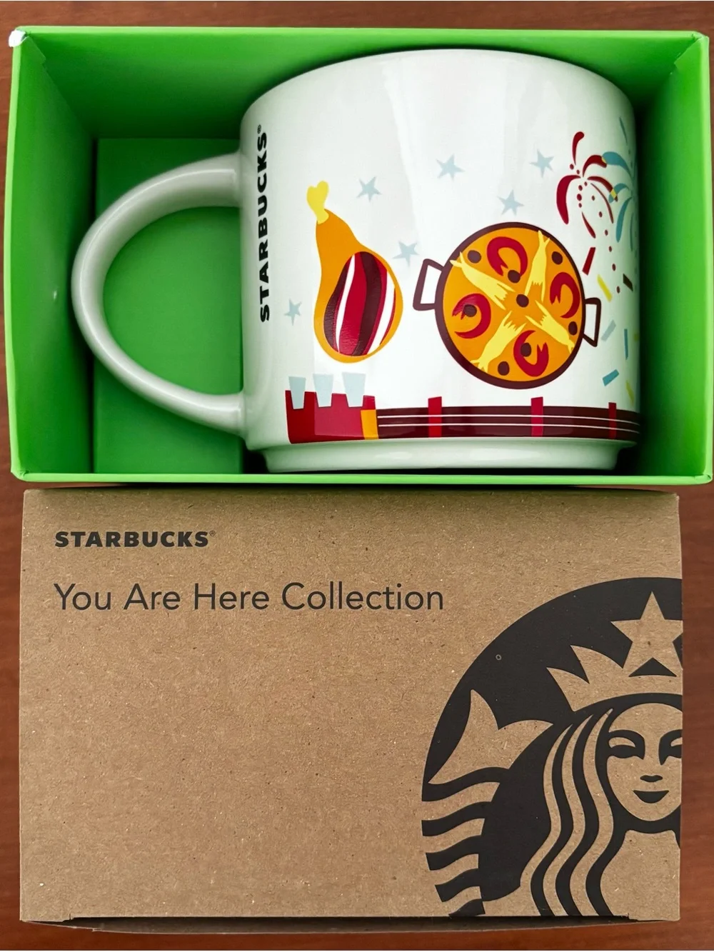 Starbucks Coffee Mug Spain You Are Here Collection 14 oz 2026